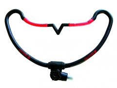 Rameau tube road rest with a V denting for more stability